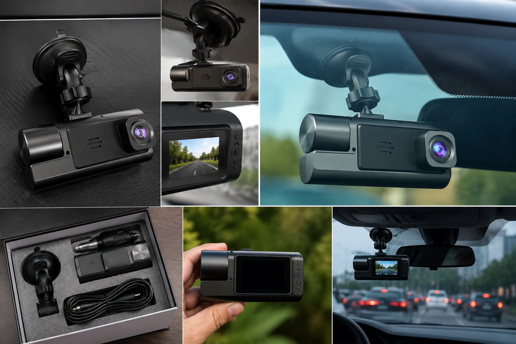 Two/Triple Camera Dash Cam - Infrared Night Vision