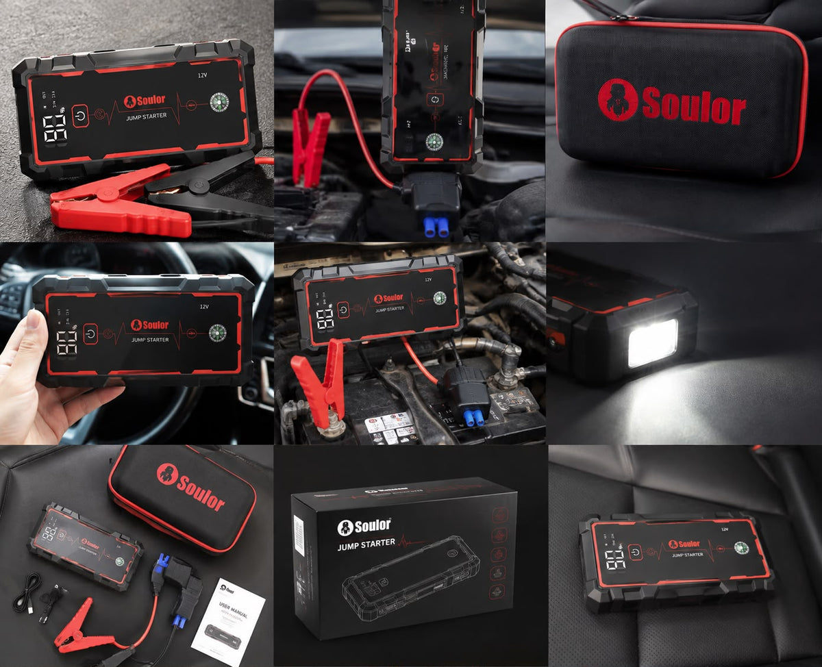 Soulor Car Battery Jump Starter